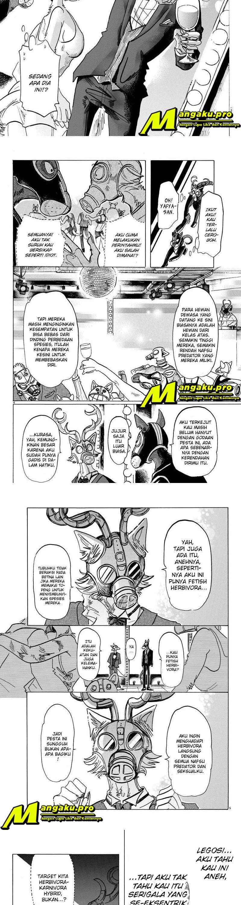 Beastars Chapter 128 Gambar 4