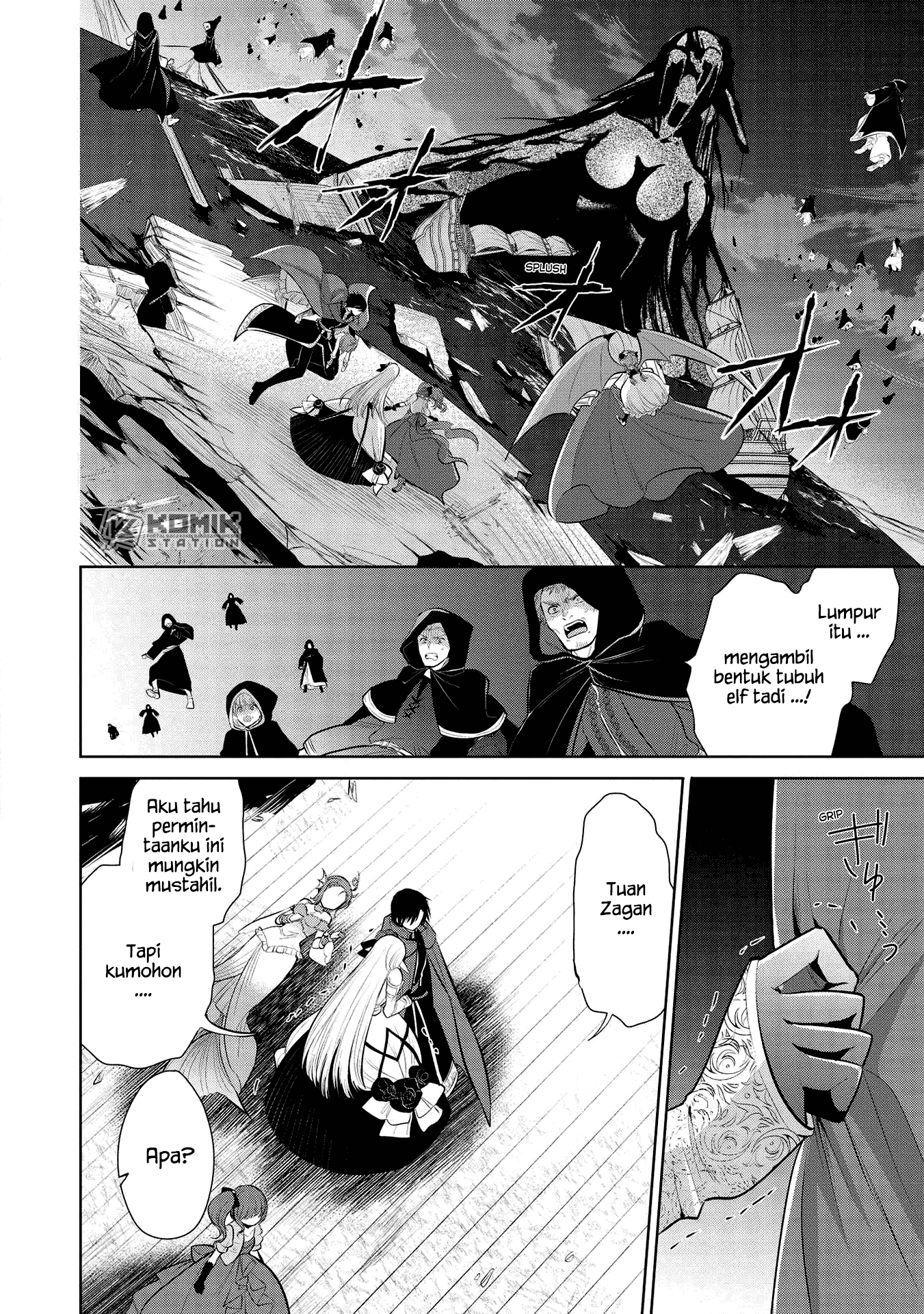 Maou no Ore ga Dorei Elf wo Yome ni Shitanda ga, Dou Medereba Ii? Chapter 32 Gambar 24