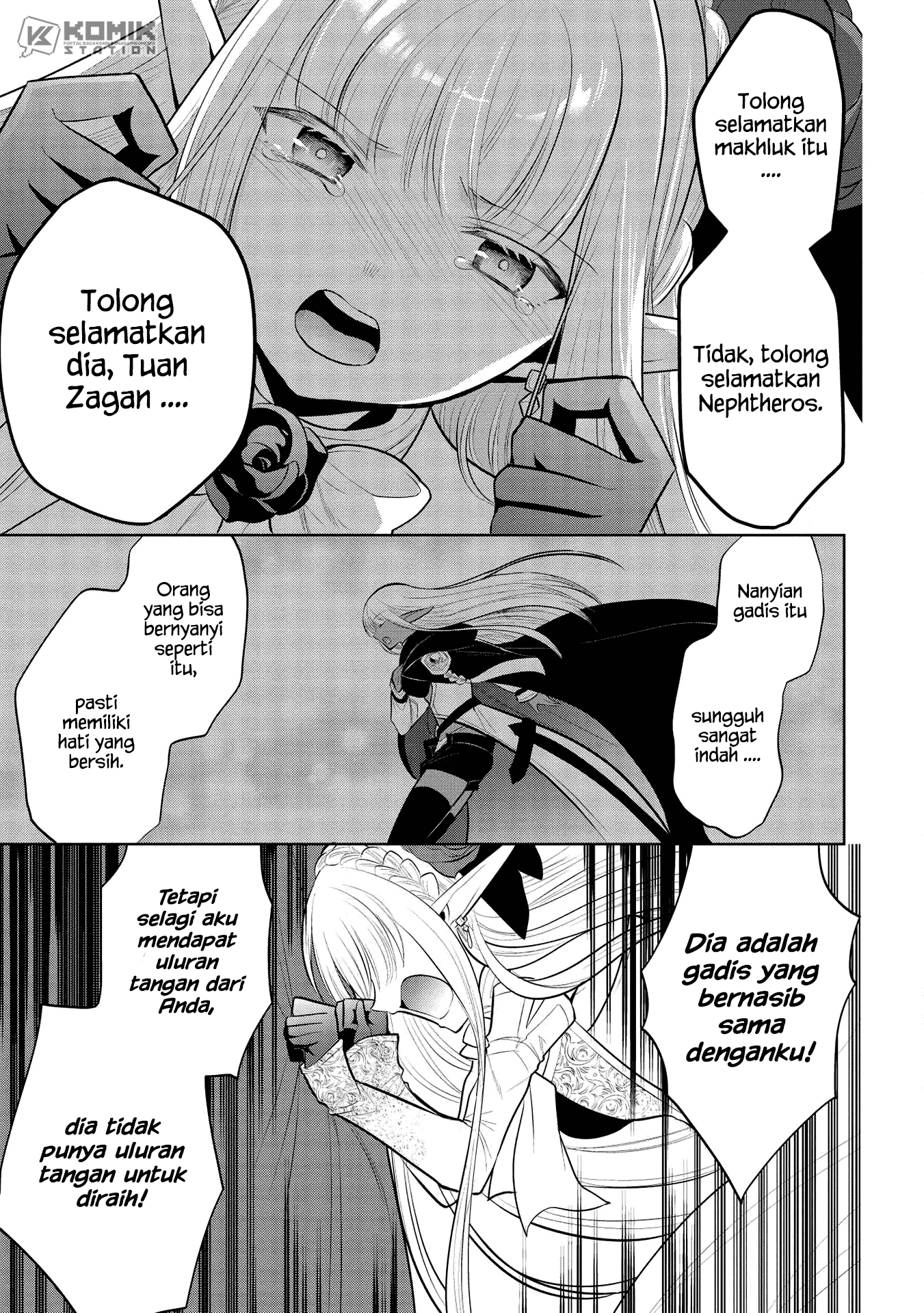 Maou no Ore ga Dorei Elf wo Yome ni Shitanda ga, Dou Medereba Ii? Chapter 32 Gambar 25