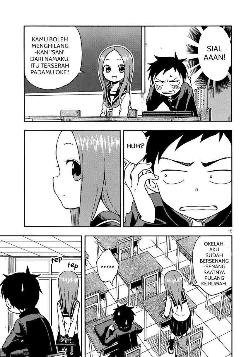 Karakai Jouzu no Takagi-san Chapter 81 Gambar 16