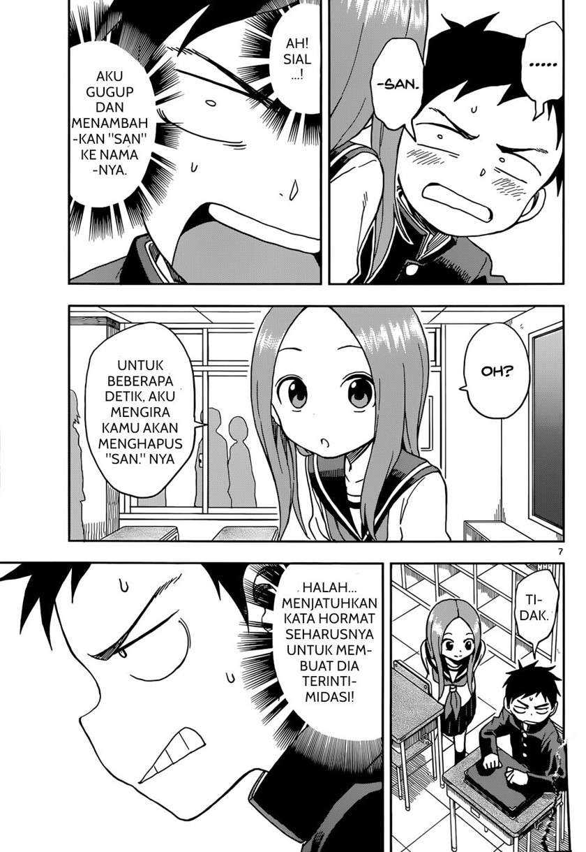 Karakai Jouzu no Takagi-san Chapter 81 Gambar 8