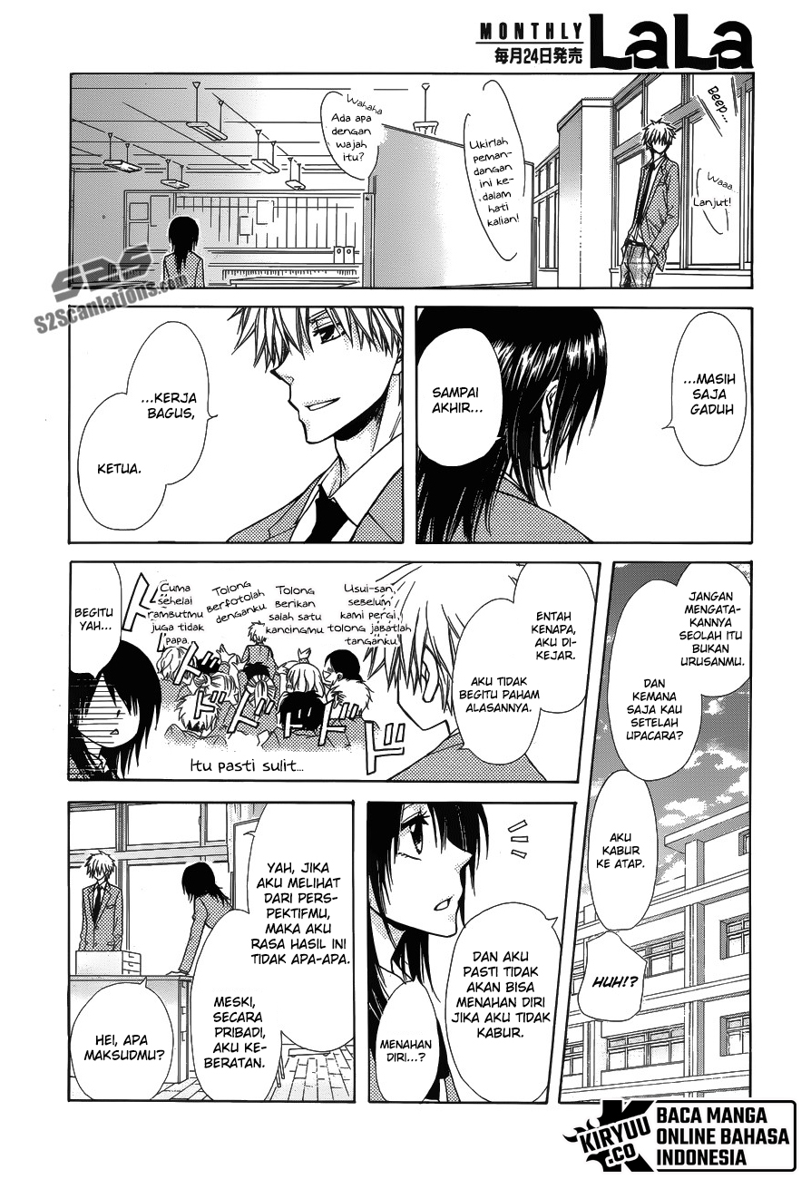 Kaichou wa Maid-sama! Chapter 85 END Gambar 20