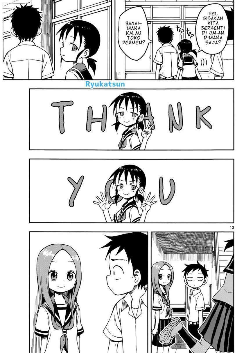 Karakai Jouzu no Takagi-san Chapter 93 Gambar 15