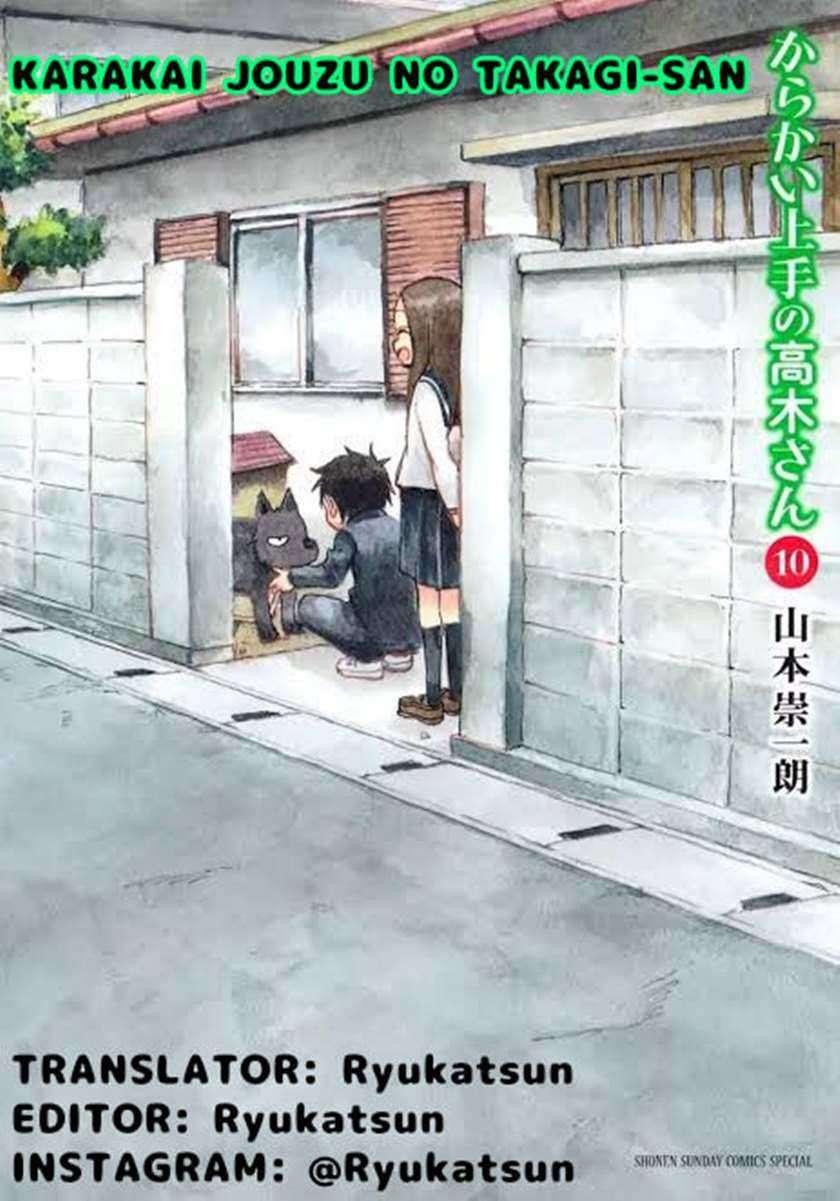 Baca Komik Karakai Jouzu no Takagi-san Chapter 92 Gambar 1