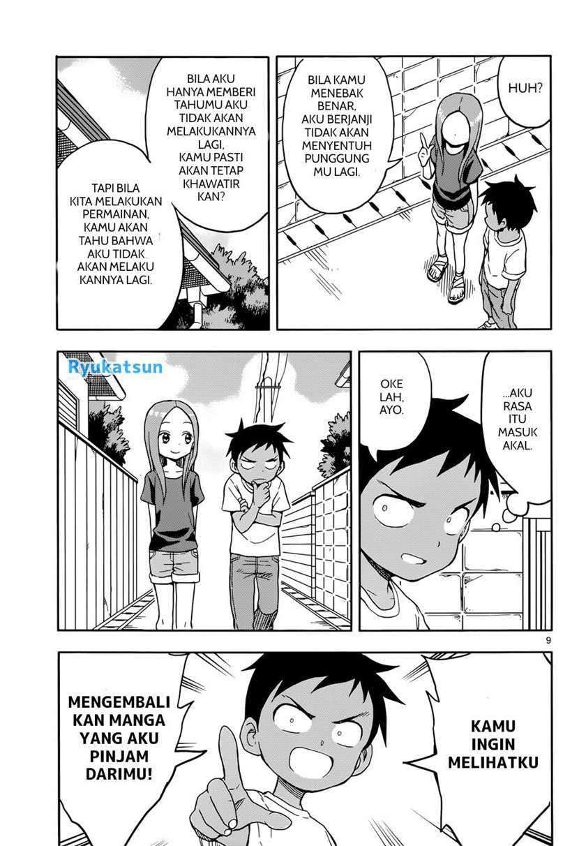 Karakai Jouzu no Takagi-san Chapter 92 Gambar 10