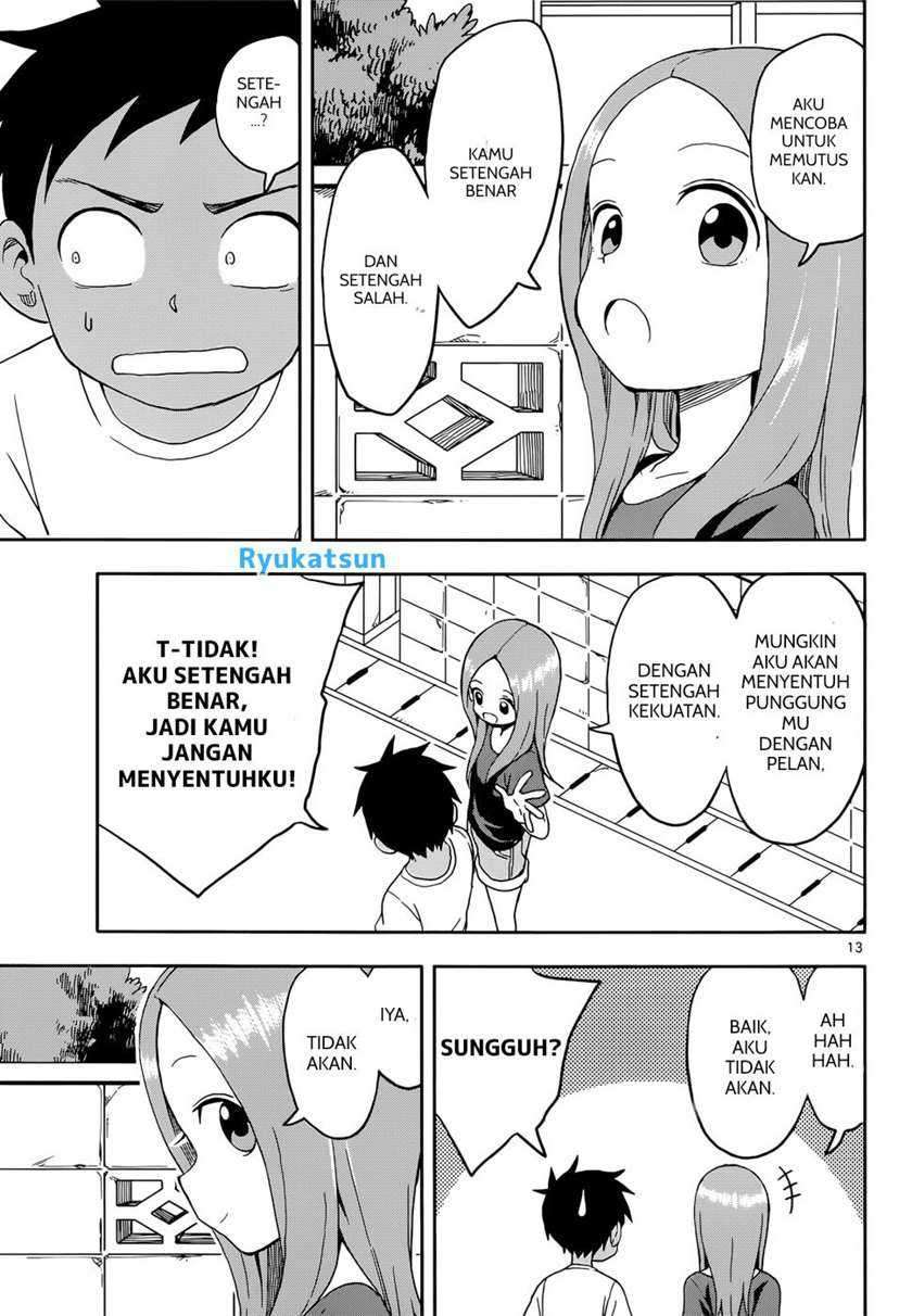 Karakai Jouzu no Takagi-san Chapter 92 Gambar 14