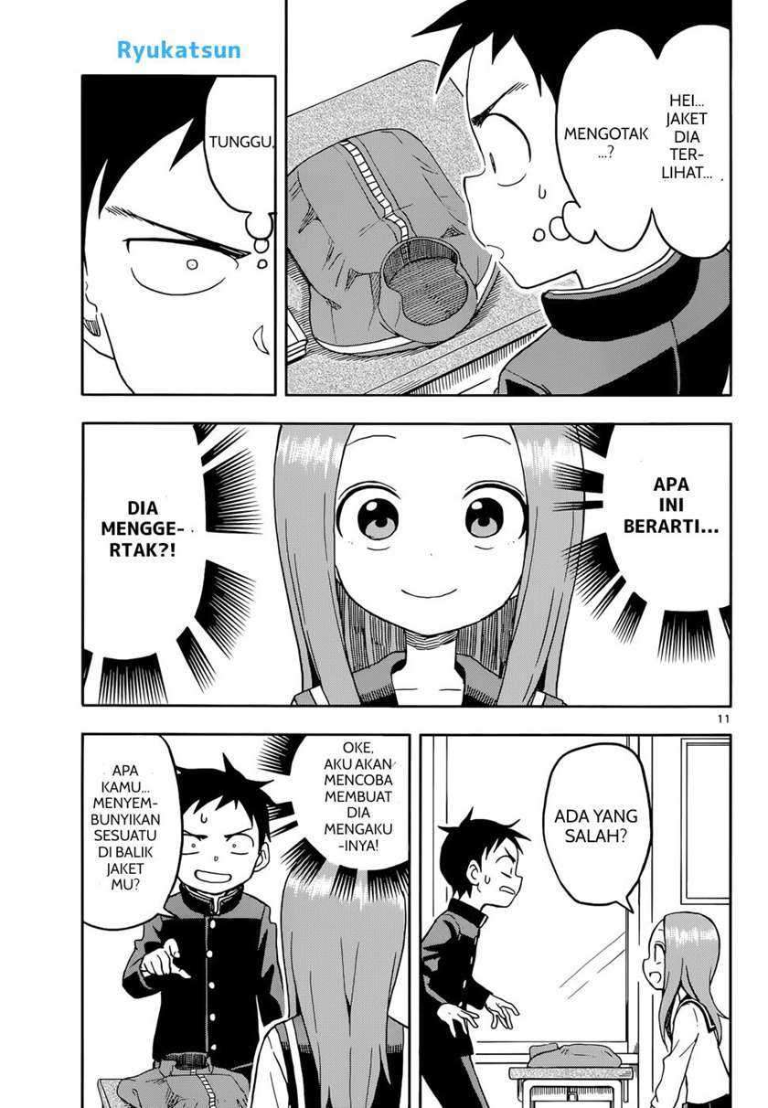 Karakai Jouzu no Takagi-san Chapter 91 Gambar 12