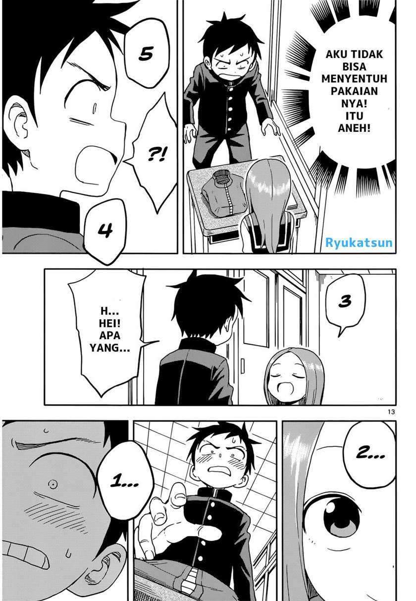 Karakai Jouzu no Takagi-san Chapter 91 Gambar 14