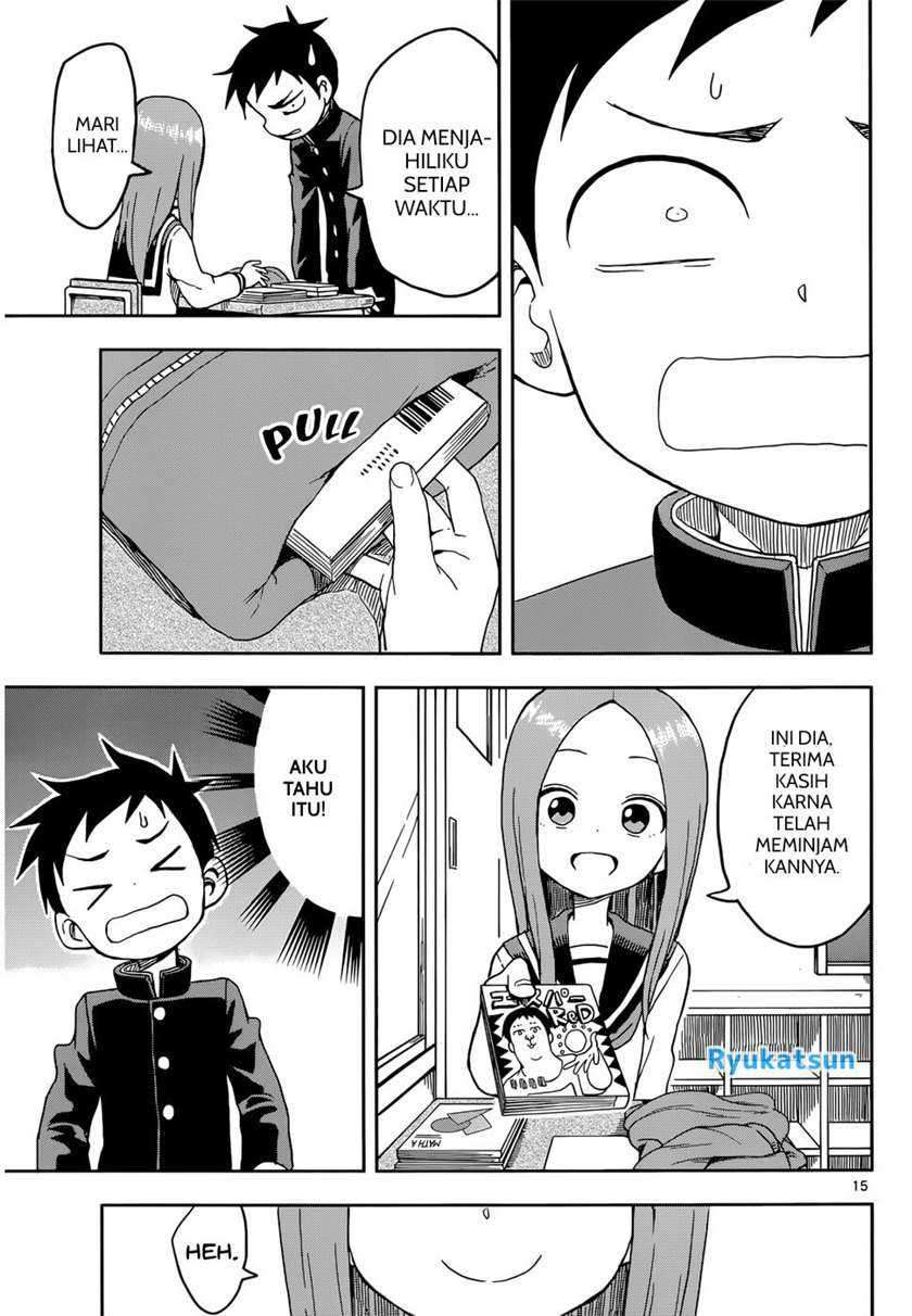 Karakai Jouzu no Takagi-san Chapter 91 Gambar 16