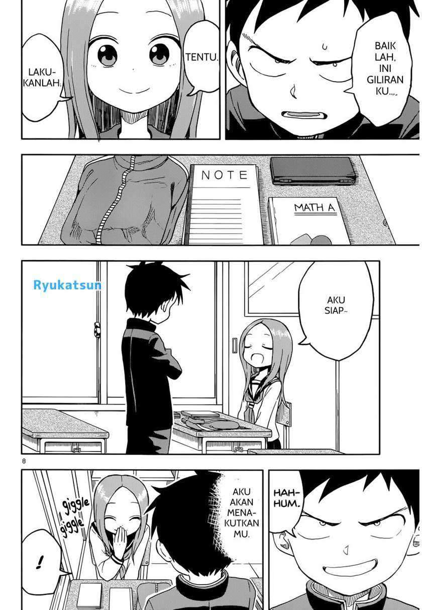 Karakai Jouzu no Takagi-san Chapter 91 Gambar 9