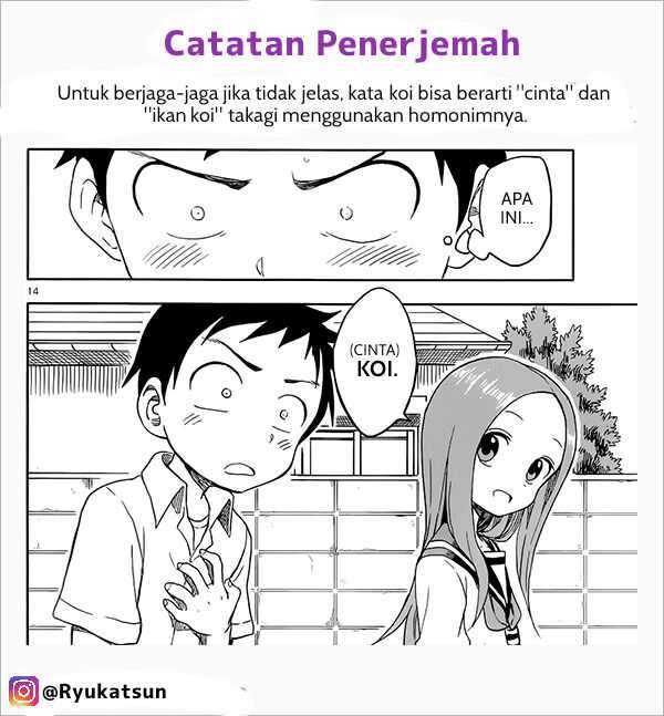 Karakai Jouzu no Takagi-san Chapter 89 Gambar 18