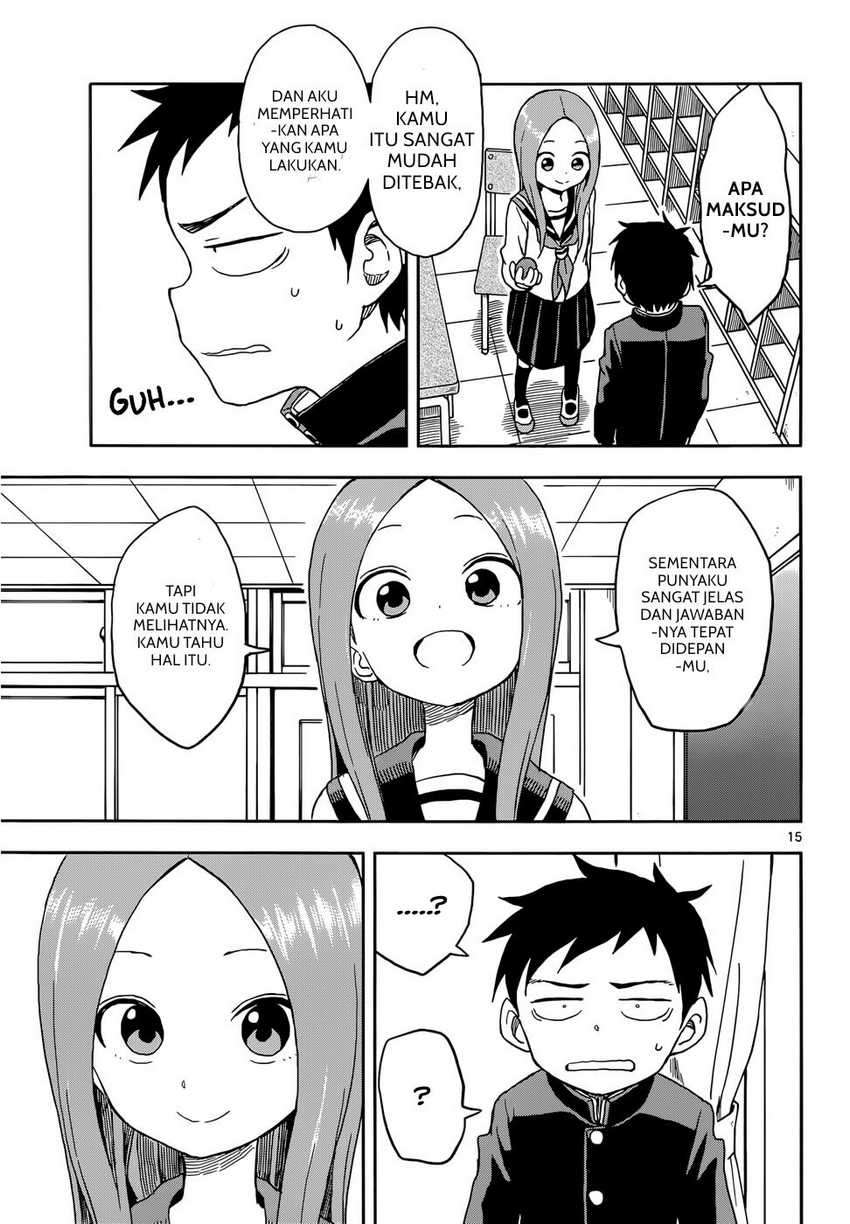 Karakai Jouzu no Takagi-san Chapter 87 Gambar 16