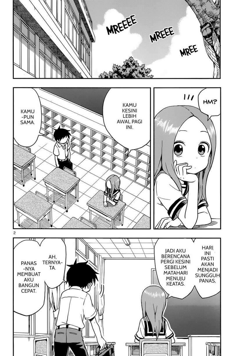 Karakai Jouzu no Takagi-san Chapter 86 Gambar 3