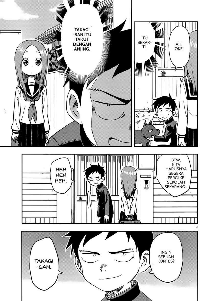 Karakai Jouzu no Takagi-san Chapter 85 Gambar 10