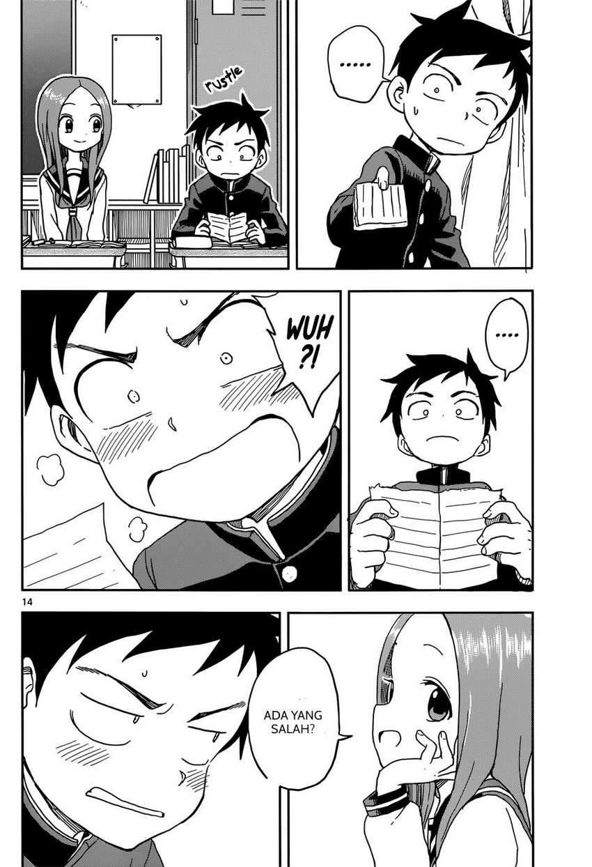 Karakai Jouzu no Takagi-san Chapter 84 Gambar 15