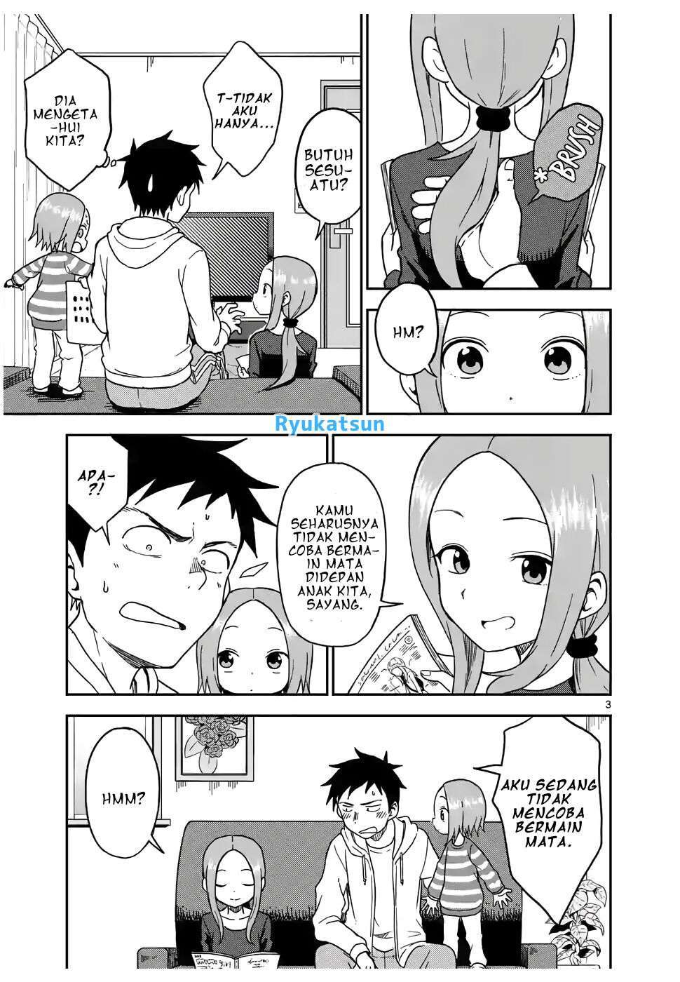 Karakai Jouzu no (Moto) Takagi-san Chapter 78 Gambar 4