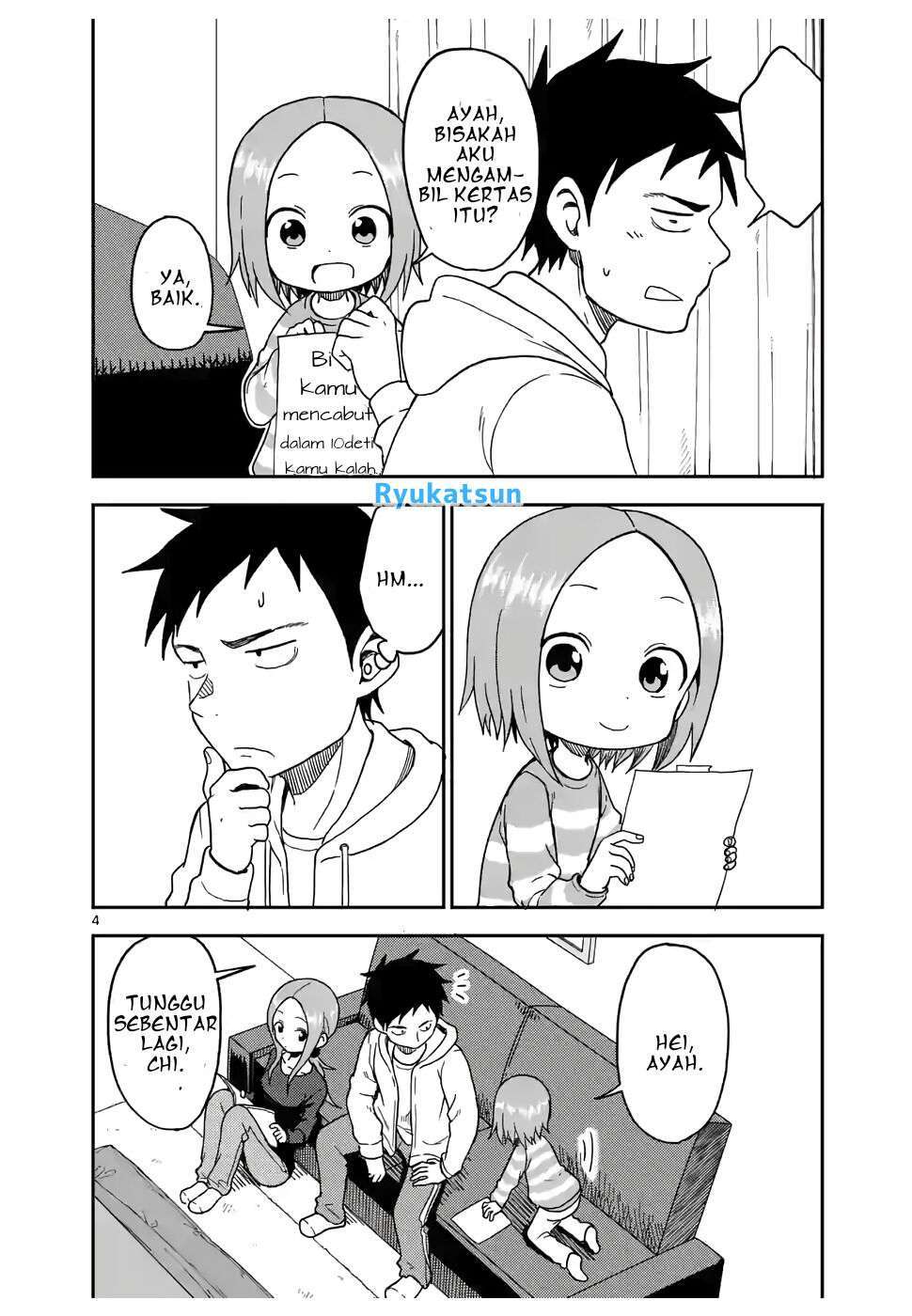 Karakai Jouzu no (Moto) Takagi-san Chapter 78 Gambar 5