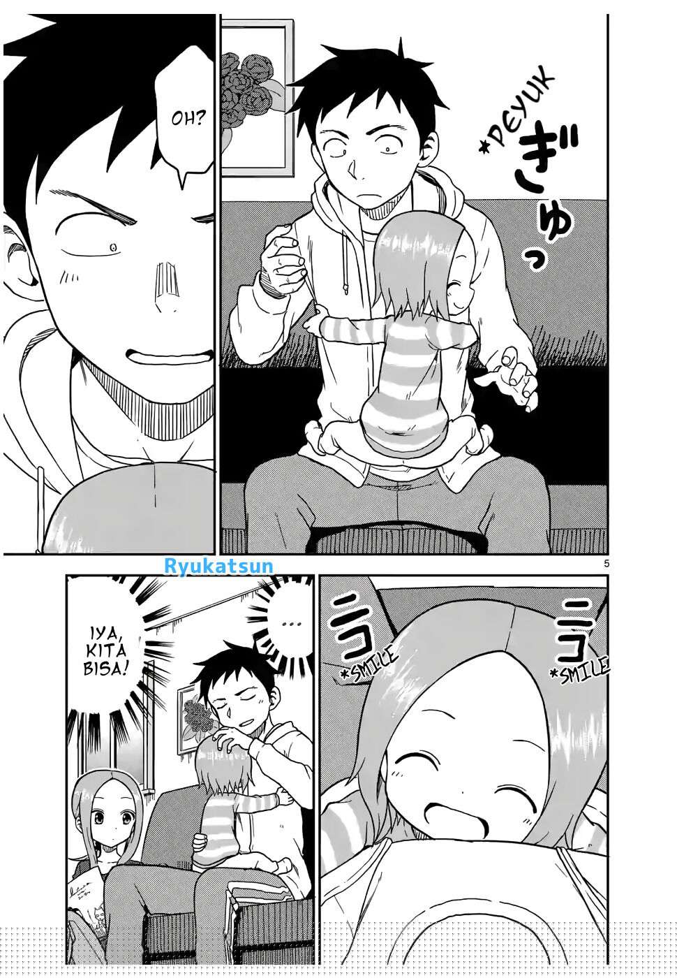 Karakai Jouzu no (Moto) Takagi-san Chapter 78 Gambar 6