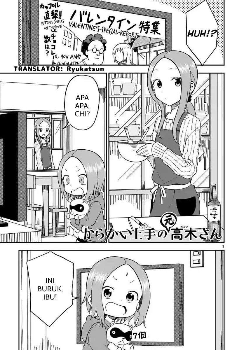 Baca Komik Karakai Jouzu no (Moto) Takagi-san Chapter 75 Gambar 1