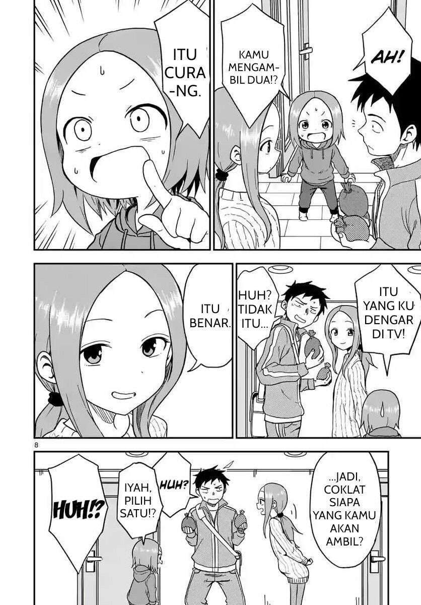 Karakai Jouzu no (Moto) Takagi-san Chapter 75 Gambar 8