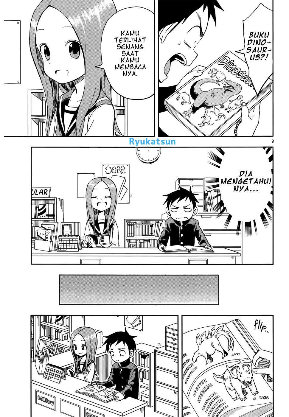 Karakai Jouzu no Takagi-san Chapter 94 Gambar 10