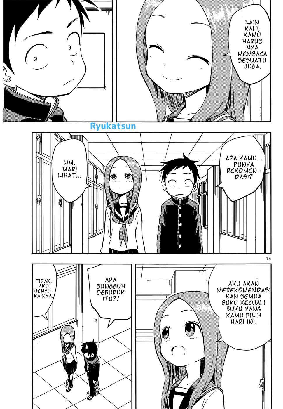 Karakai Jouzu no Takagi-san Chapter 94 Gambar 16