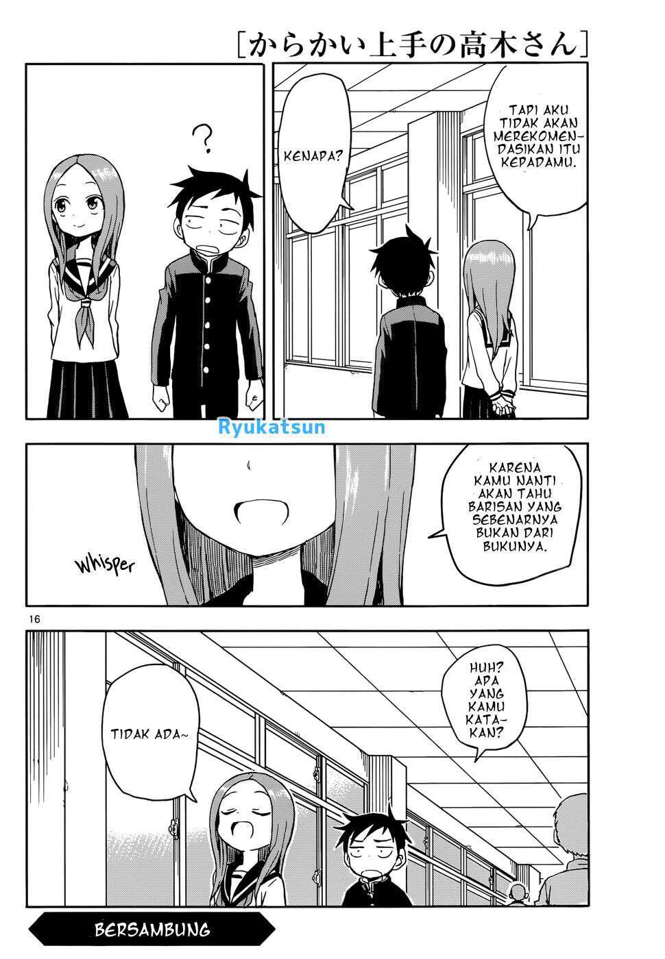 Karakai Jouzu no Takagi-san Chapter 94 Gambar 17