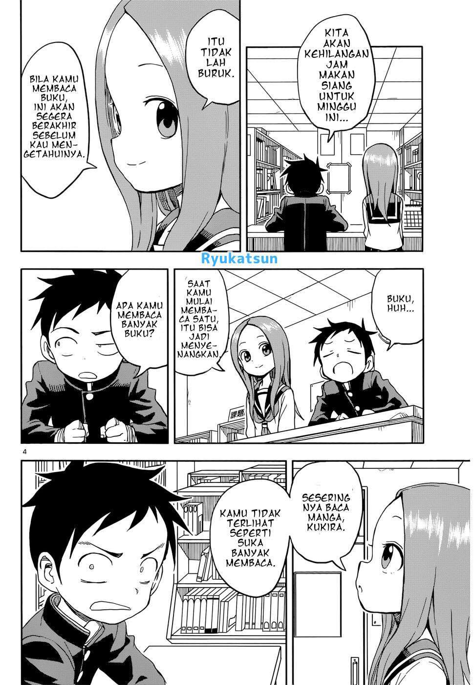 Karakai Jouzu no Takagi-san Chapter 94 Gambar 5