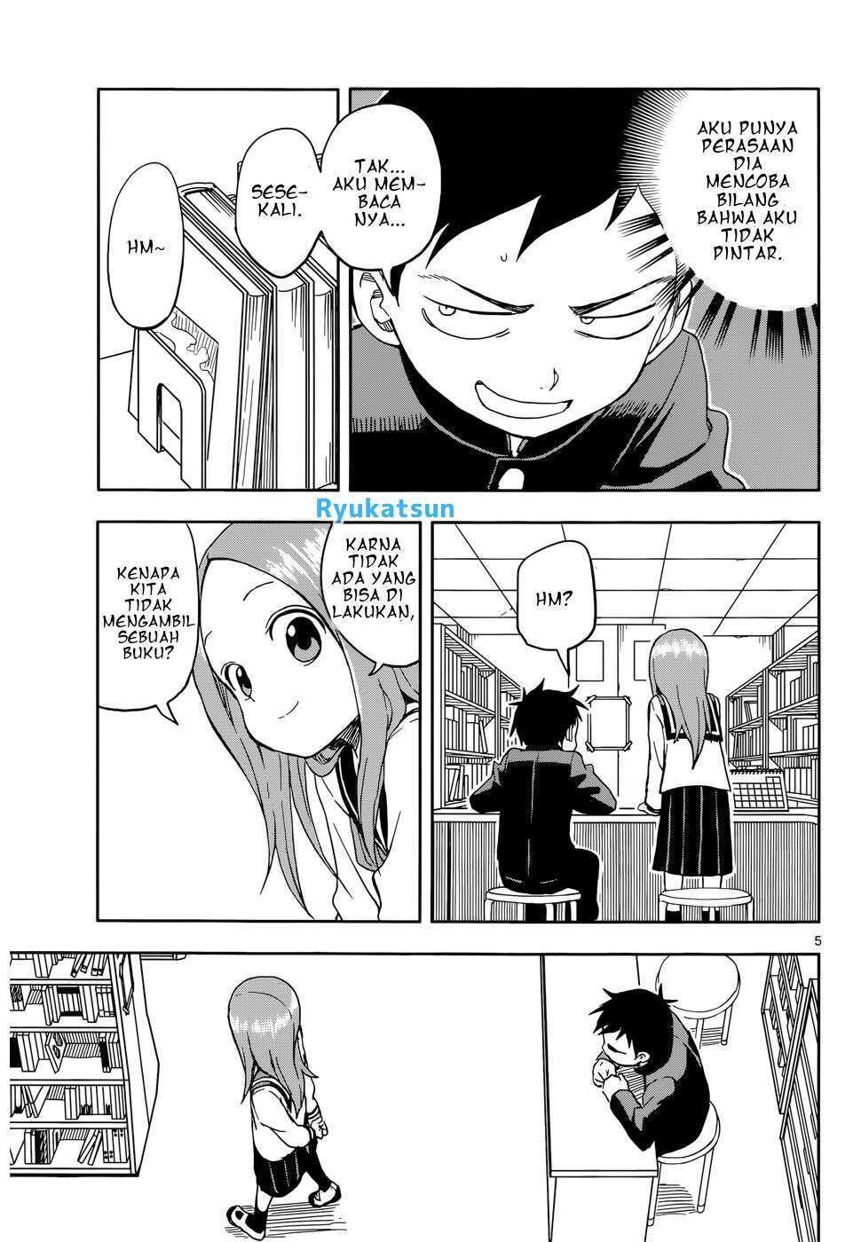 Karakai Jouzu no Takagi-san Chapter 94 Gambar 6