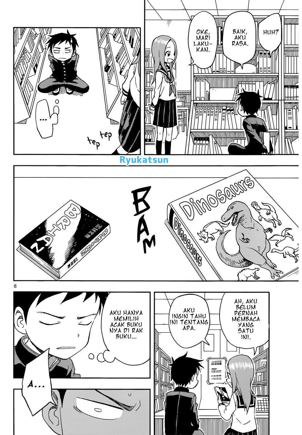 Karakai Jouzu no Takagi-san Chapter 94 Gambar 9