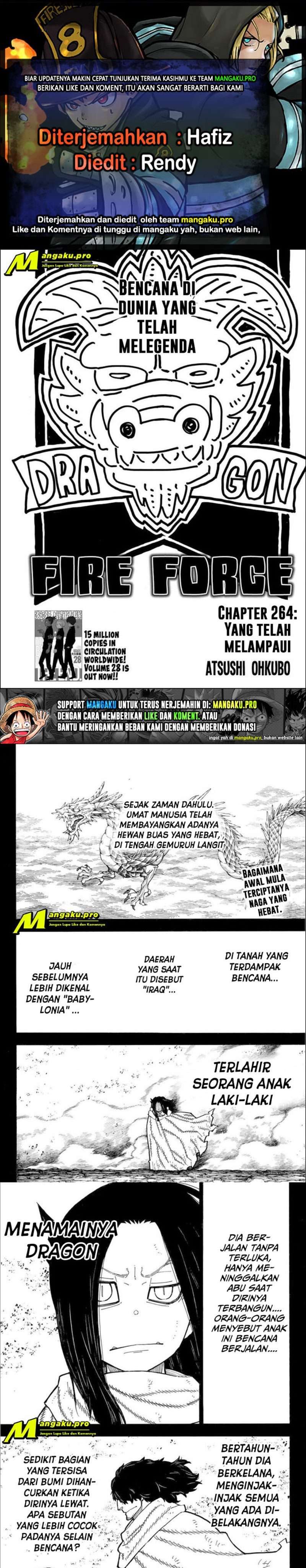 Baca Komik Fire Brigade of Flames Chapter 264 Gambar 1