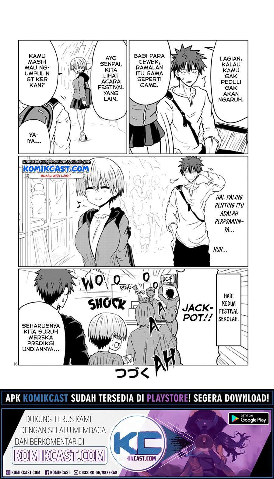 Uzaki-chan wa Asobitai! Chapter 41 Gambar 17