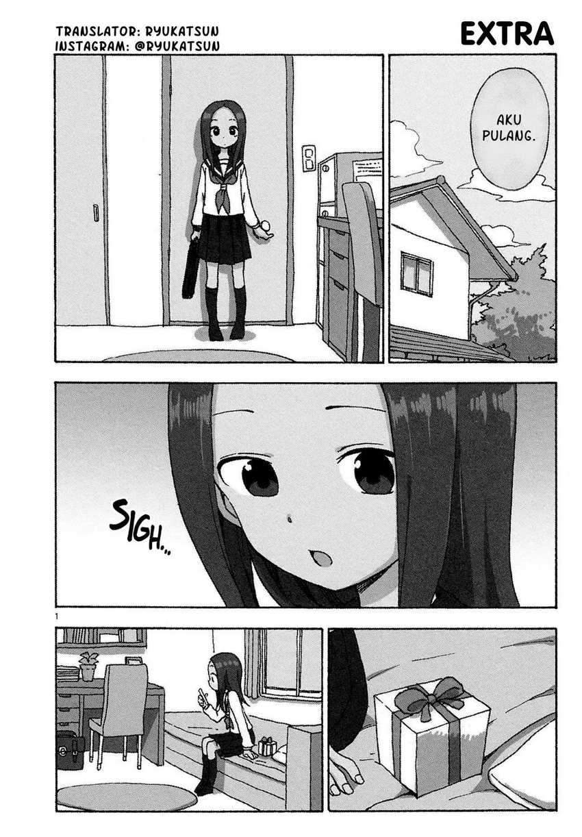 Karakai Jouzu no Takagi-san Chapter 95.5 Gambar 6