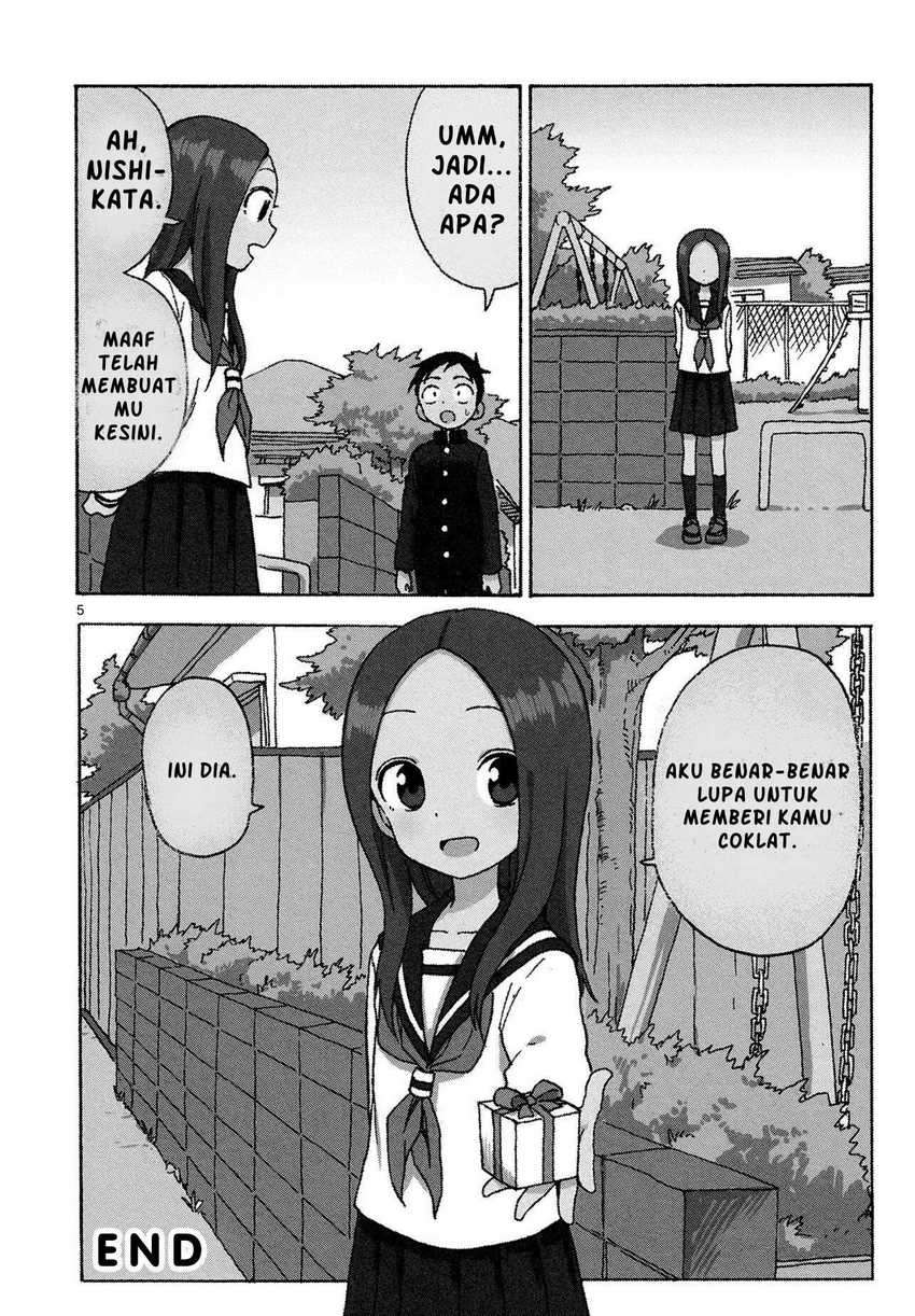 Karakai Jouzu no Takagi-san Chapter 95.5 Gambar 9