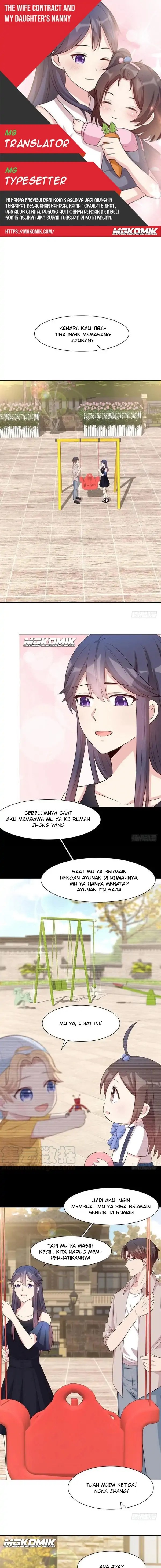 Baca Komik The Wife Contract and My Daughter’s Nanny Chapter 136 Gambar 1