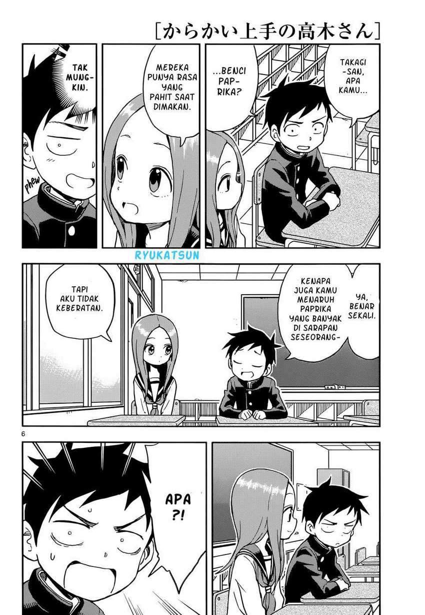 Karakai Jouzu no Takagi-san Chapter 96 Gambar 7