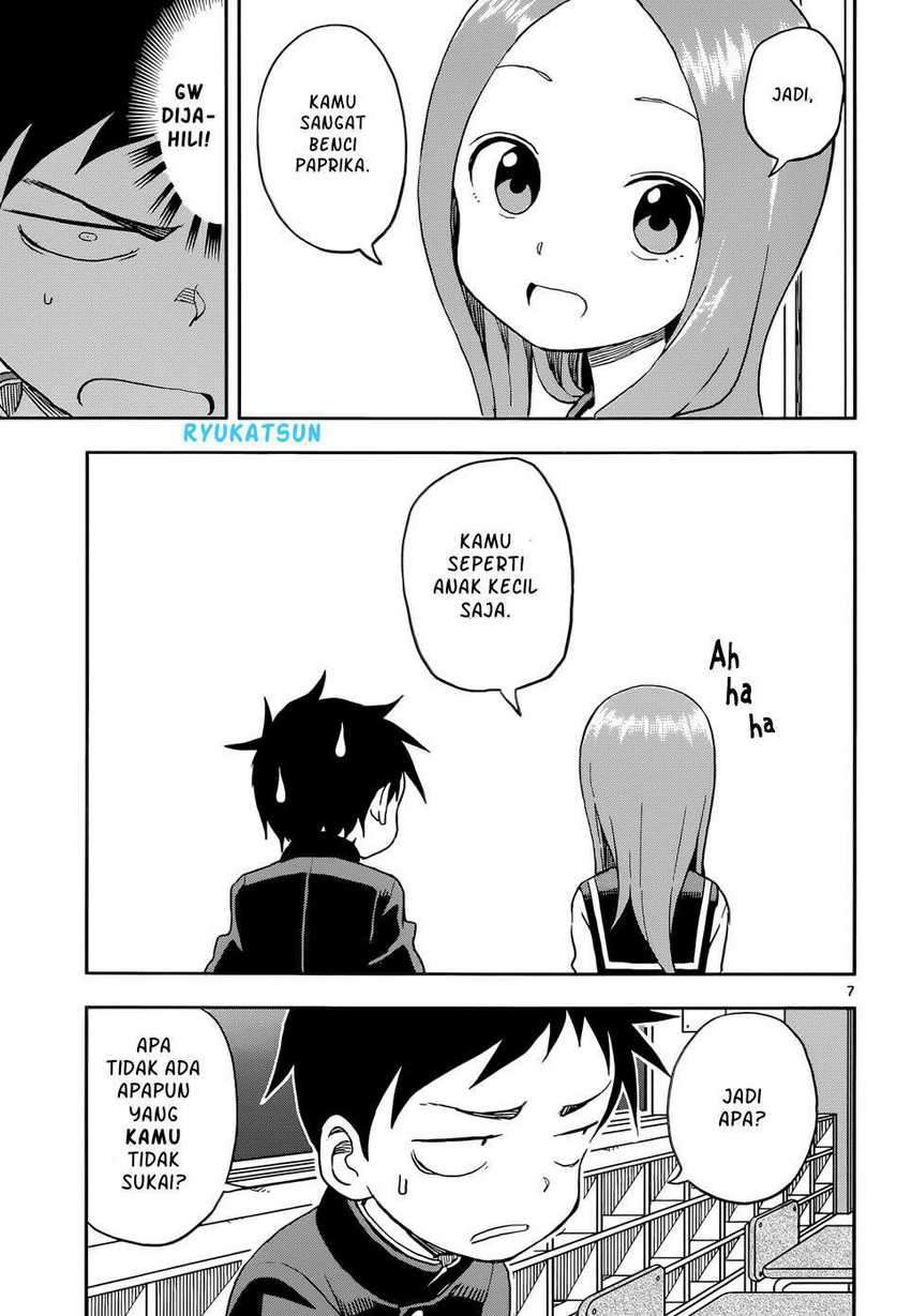 Karakai Jouzu no Takagi-san Chapter 96 Gambar 8