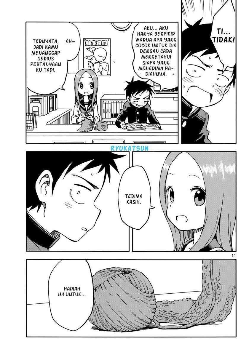 Karakai Jouzu no Takagi-san Chapter 97 Gambar 12