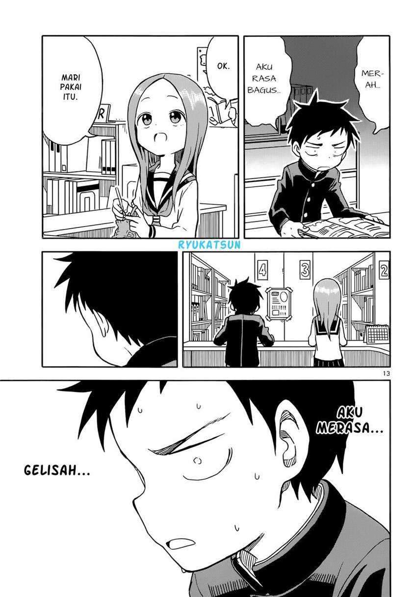 Karakai Jouzu no Takagi-san Chapter 97 Gambar 14