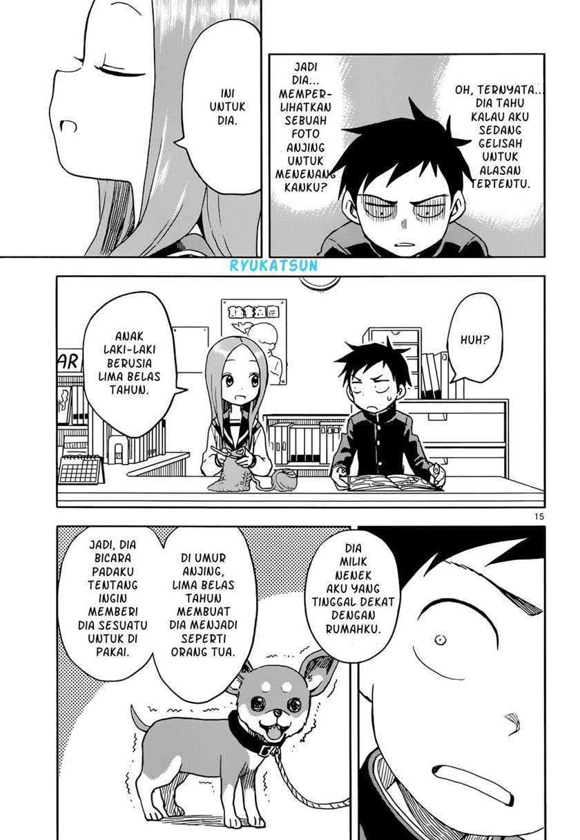 Karakai Jouzu no Takagi-san Chapter 97 Gambar 16