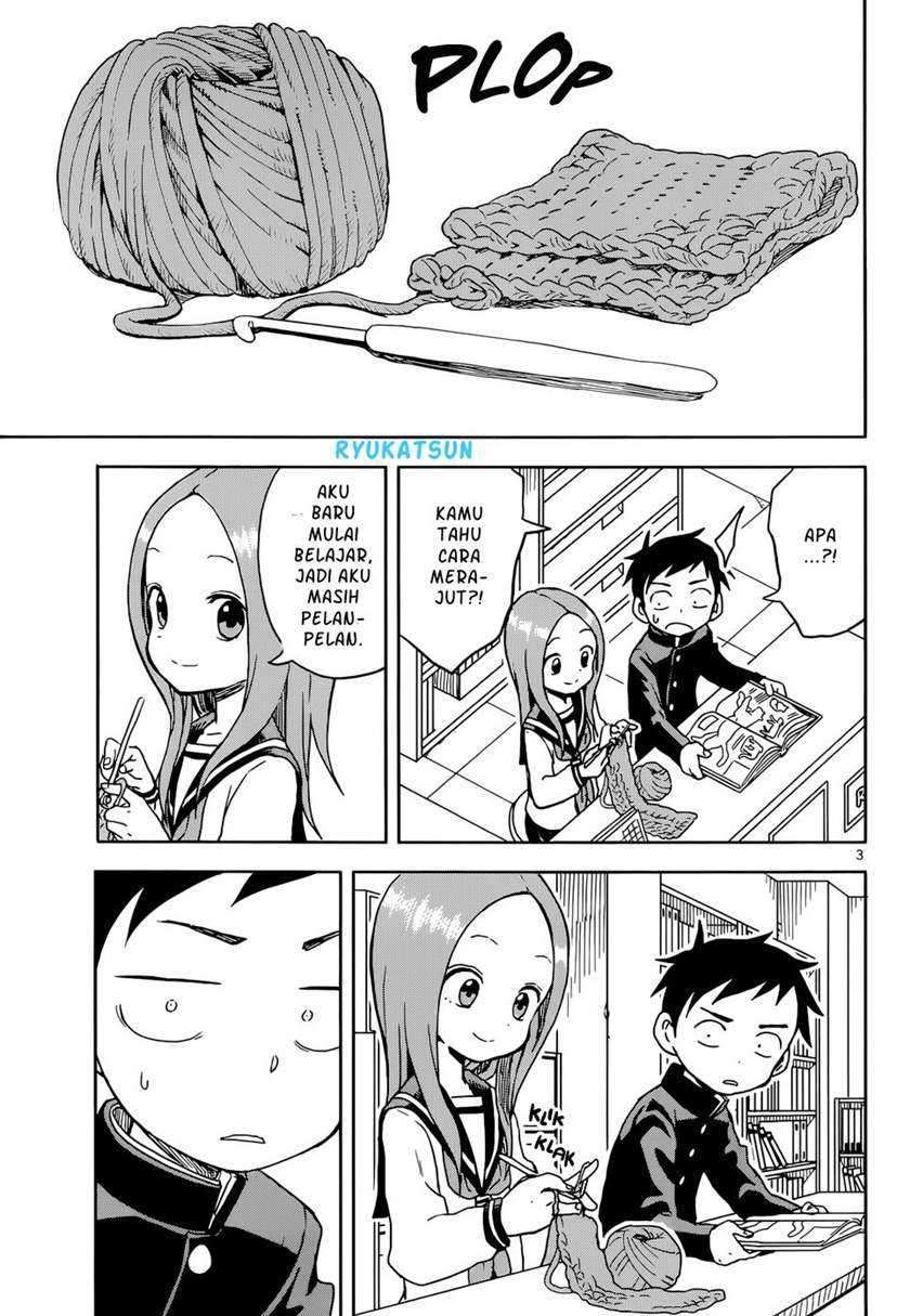 Karakai Jouzu no Takagi-san Chapter 97 Gambar 4