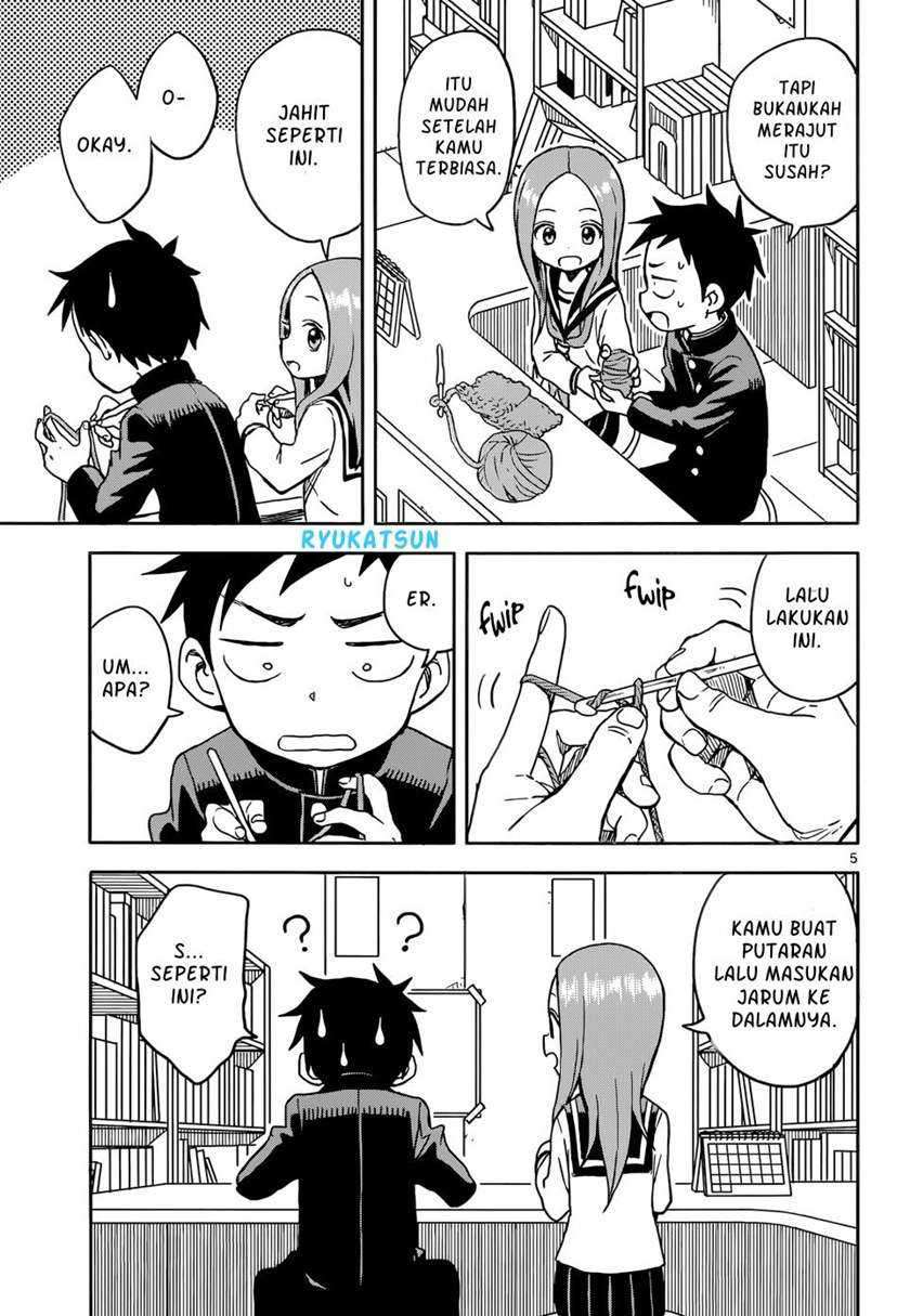 Karakai Jouzu no Takagi-san Chapter 97 Gambar 6