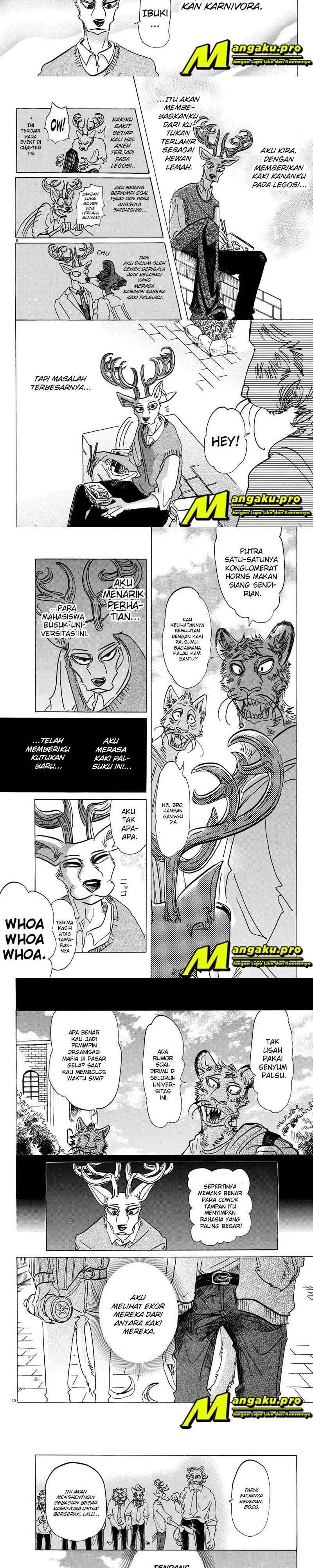 Beastars Chapter 130 Gambar 3