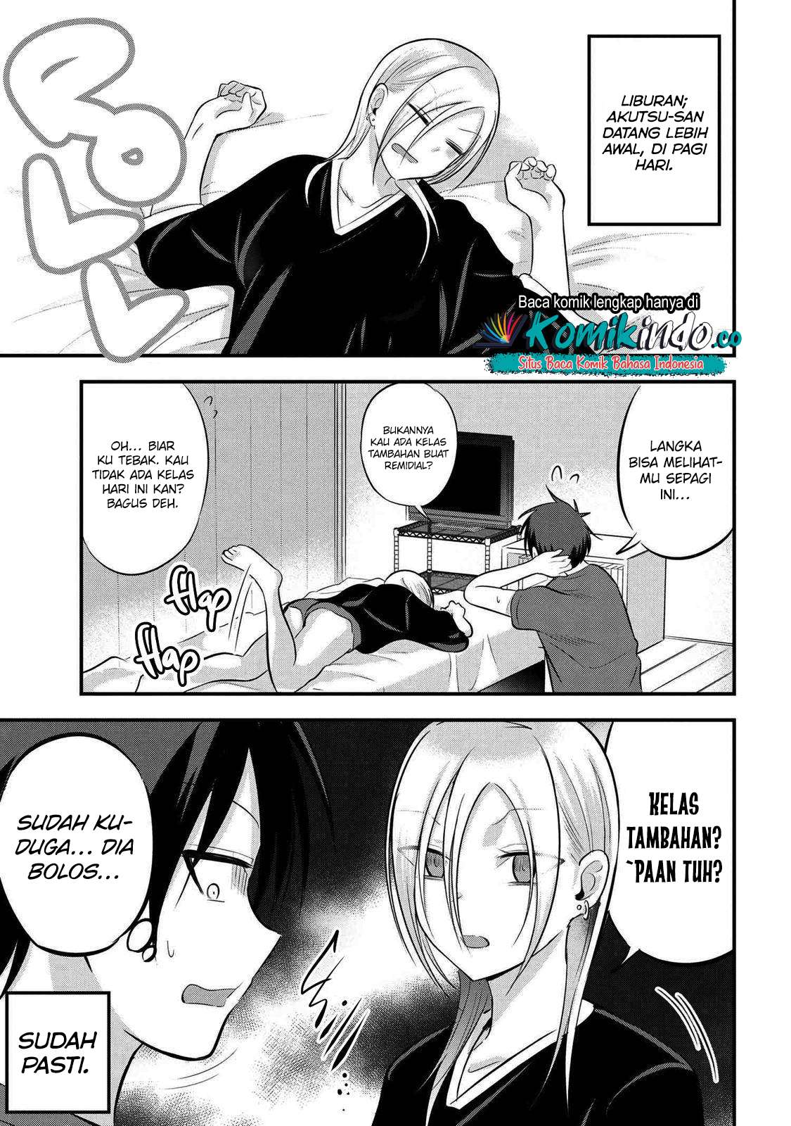 Baca Manga Please Go Home, Akutsu-san! Chapter 71 Gambar 2