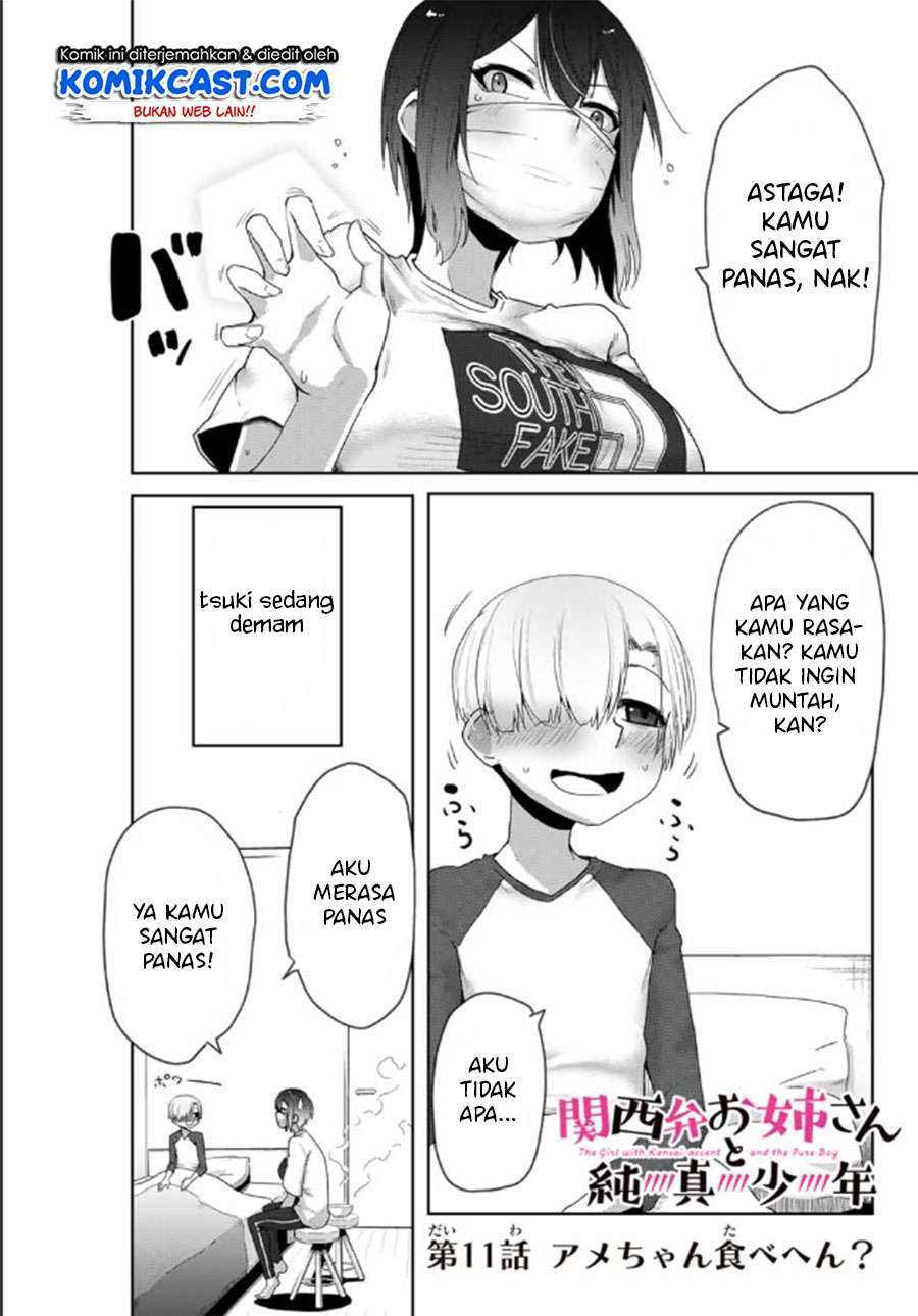 Baca Komik The Girl with a Kansai Accent and the Pure Boy Chapter 11 Gambar 1