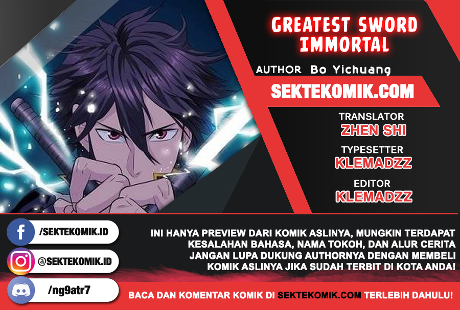 Baca Komik Greatest Sword Immortal Chapter 125 Gambar 1