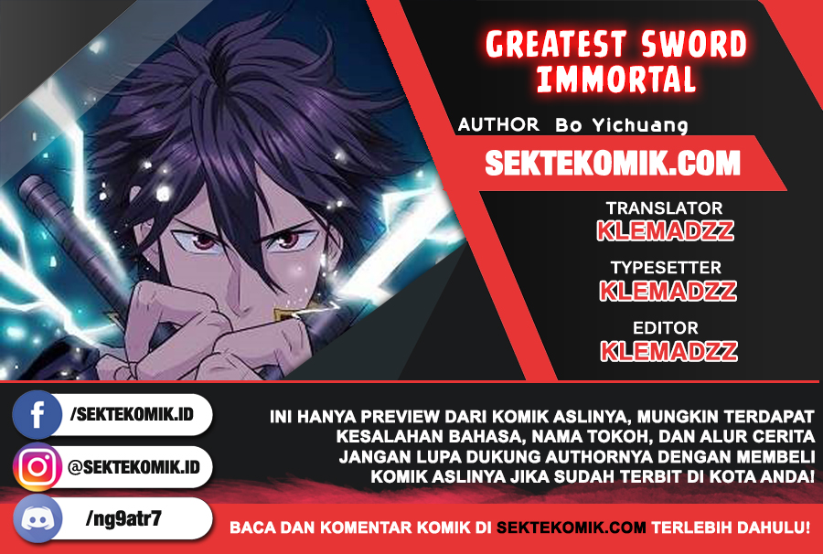 Baca Komik Greatest Sword Immortal Chapter 122 Gambar 1