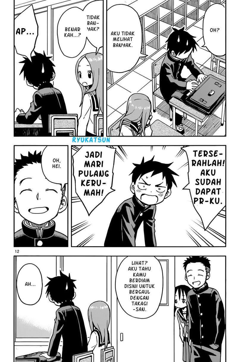 Karakai Jouzu no Takagi-san Chapter 101 Gambar 13