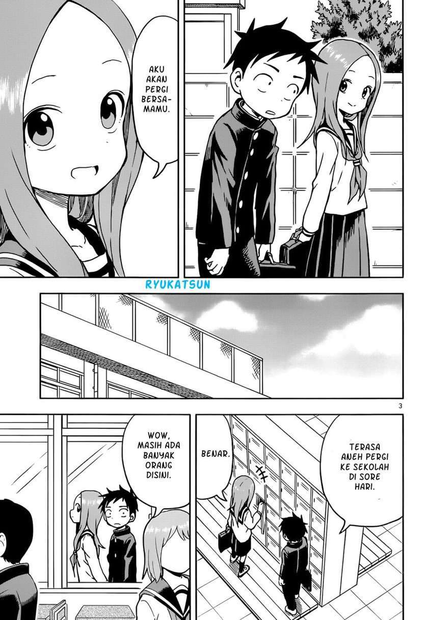 Karakai Jouzu no Takagi-san Chapter 101 Gambar 4