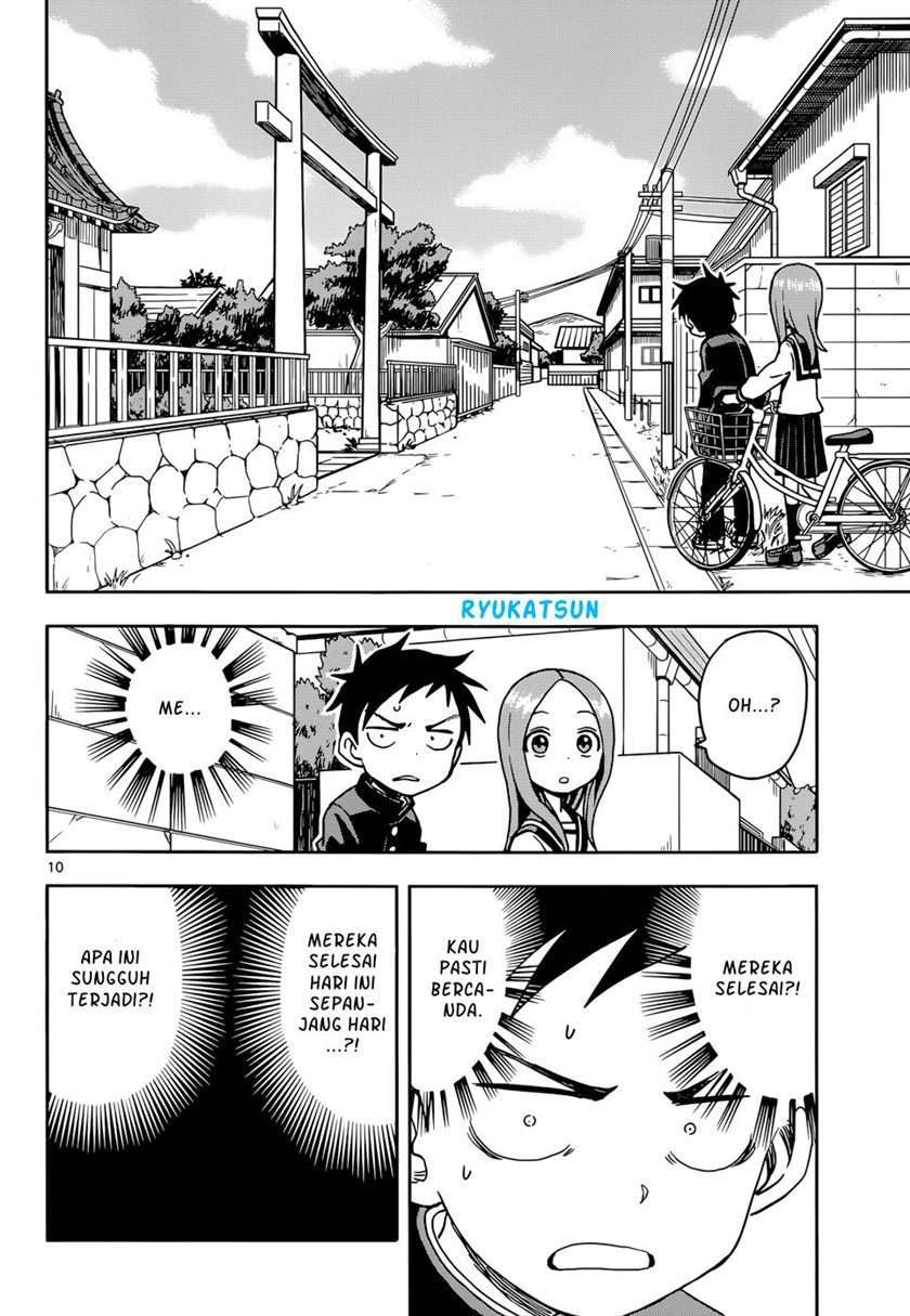 Karakai Jouzu no Takagi-san Chapter 100 Gambar 11